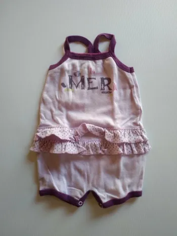 Lot de Petits Bodies été Fille