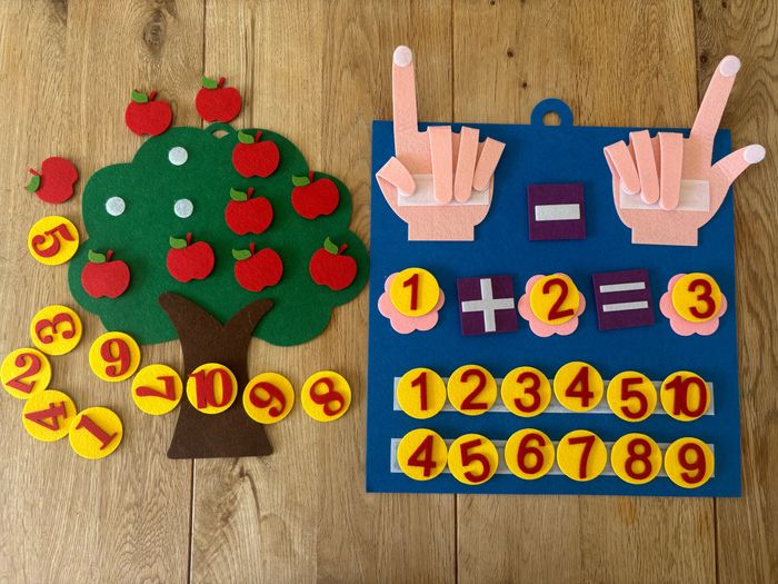 Lot Éducatif Montessori – Cuisine couteaux enfant (17 pièces) & Maths Ludiques pour Enfants - photo numéro 7