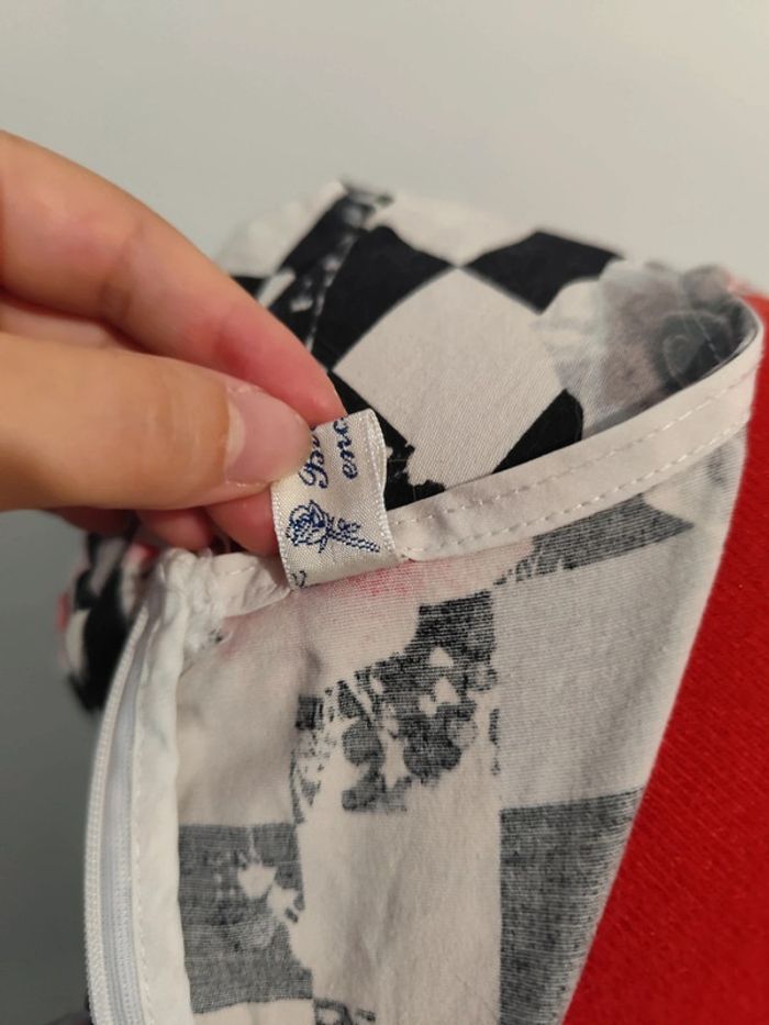 Robe à carreaux et rose - photo numéro 7