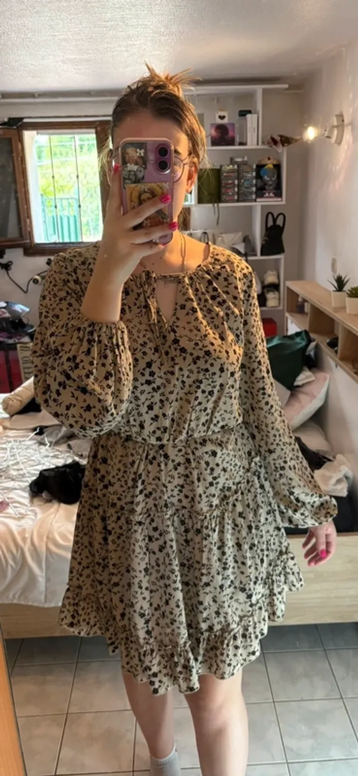 Robe fleurie