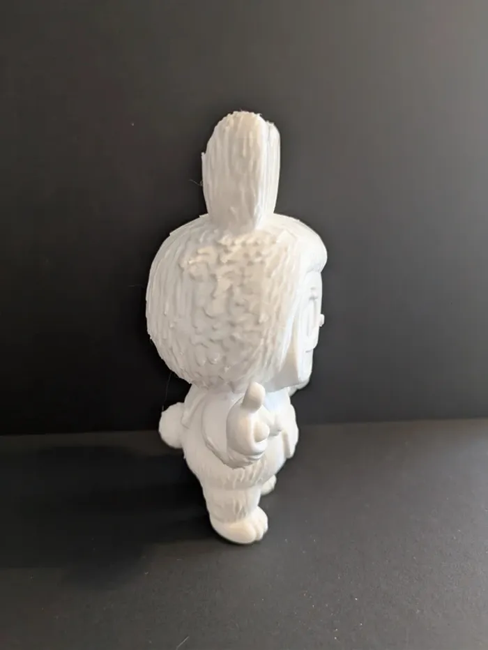 Figurine labubu blanc - photo numéro 2