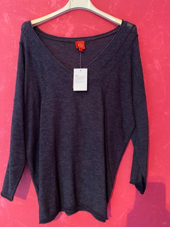 Pull bleu marine miss captain en taille 1