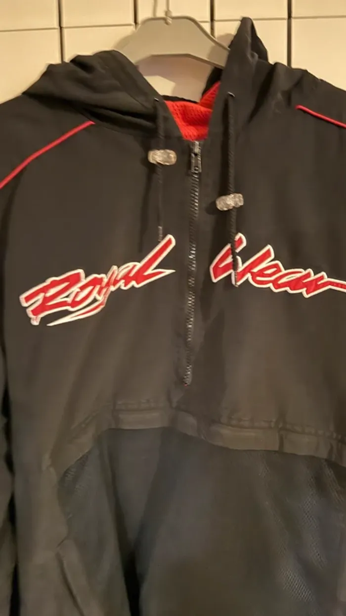 Pull sweat Royal Wear avec capuche taille XXL Vintage - photo numéro 3
