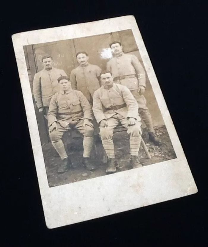 Carte postale ancienne 14-18 Soldats du 316ème Régiment d' Infanterie de Vannes (Morbihan) - photo numéro 6
