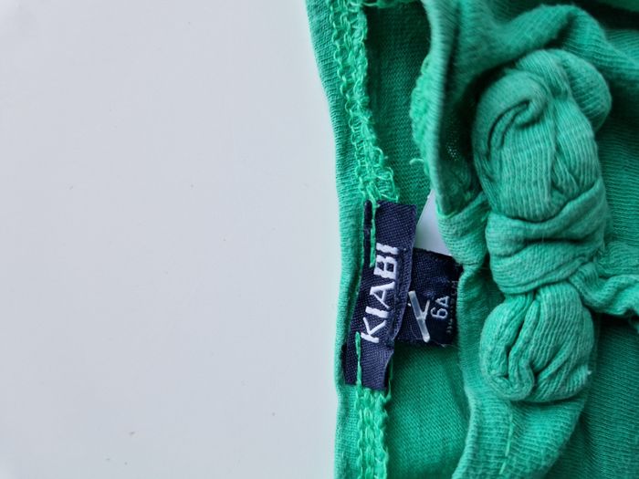 robe verte d'été petites bretelles dorées - photo numéro 8