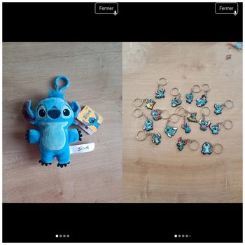 Lot Porte clef stitch 