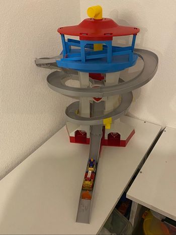 Tour de contrôle paw patrol Pat patouille + véhicules métal