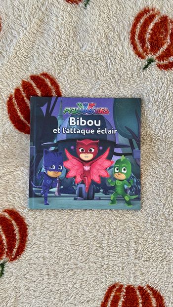 💜 Livre pyjamasques bibou et l’attaque éclair neuf 💜
