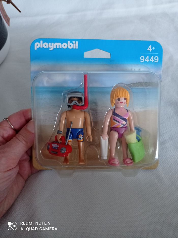 Couple de vacanciers. Playmobil 9449 - photo numéro 2