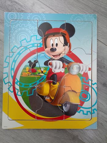 Puzzle Mickey en bois