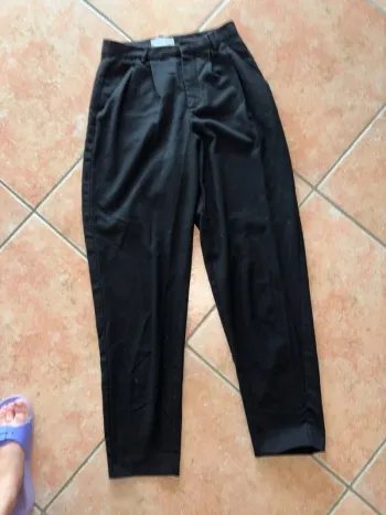 Pantalon noir mango