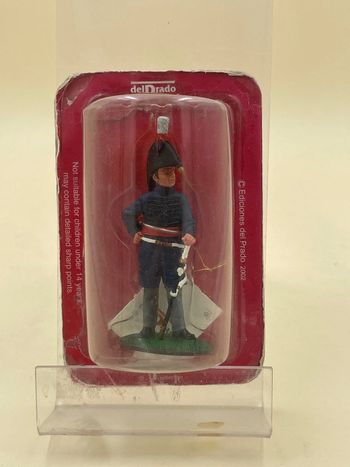 Figurine Soldat de plomb Delprado 8 cm neuf