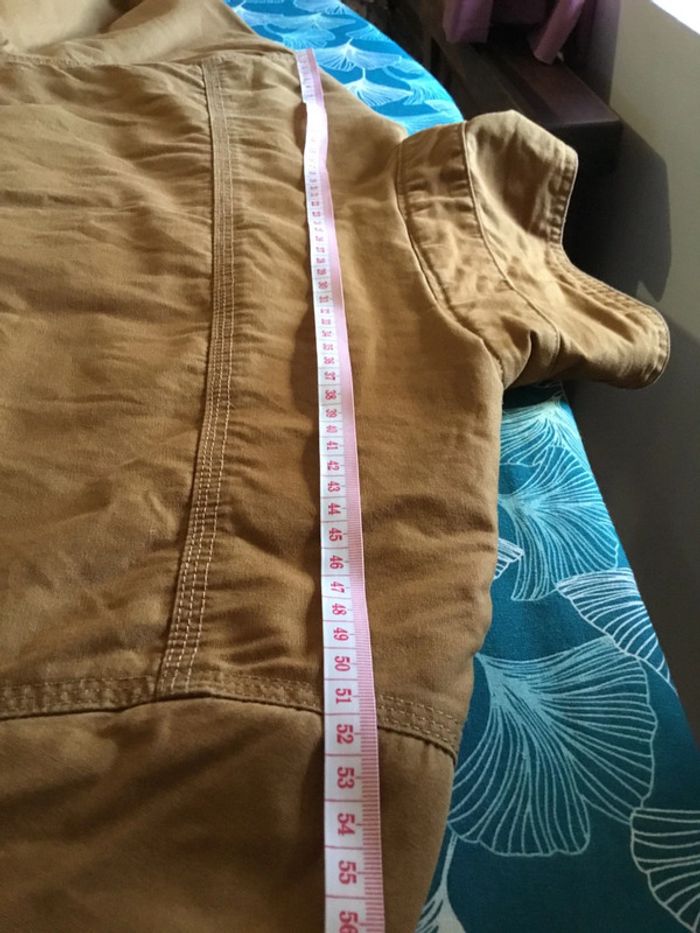 Veste chaude intérieur sherpa pour homme Lee camel taille M 051 - photo numéro 8