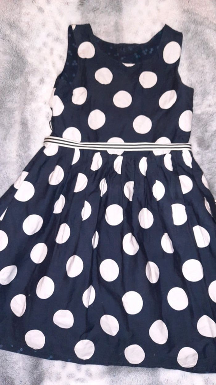 Magnifique petite robe en coton réversible - photo numéro 3