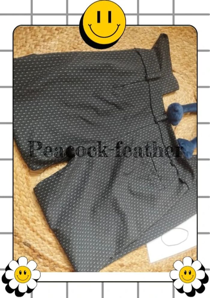 Pantalon imprimé gris 40 - photo numéro 5