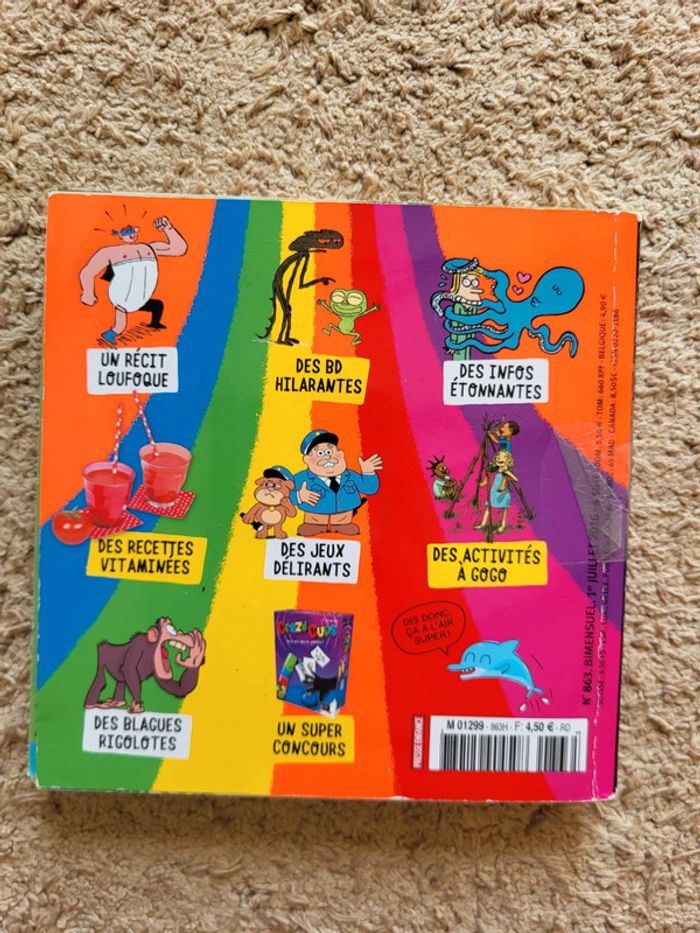 Lot Lot de 3 magazines Astrapi – Spécial vacances d'été - photo numéro 9