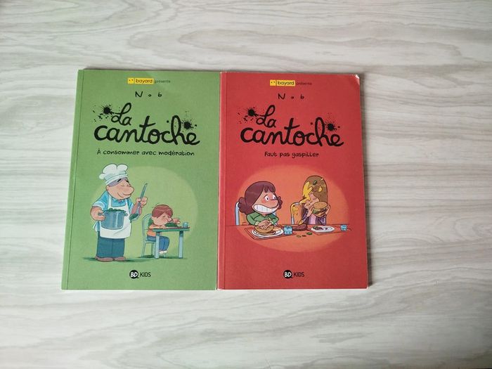 📚 Lot 2 BD La Cantoche – Humour scolaire