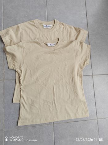 Lot de 2 t shirts 