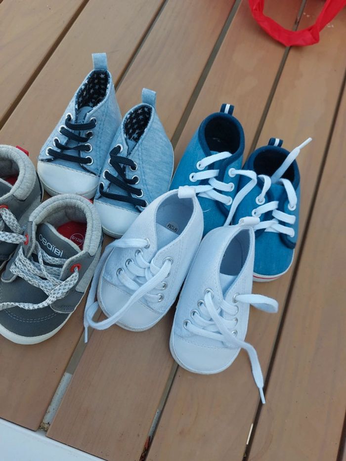 4 paires chausson basket  9/12 mois - photo numéro 3