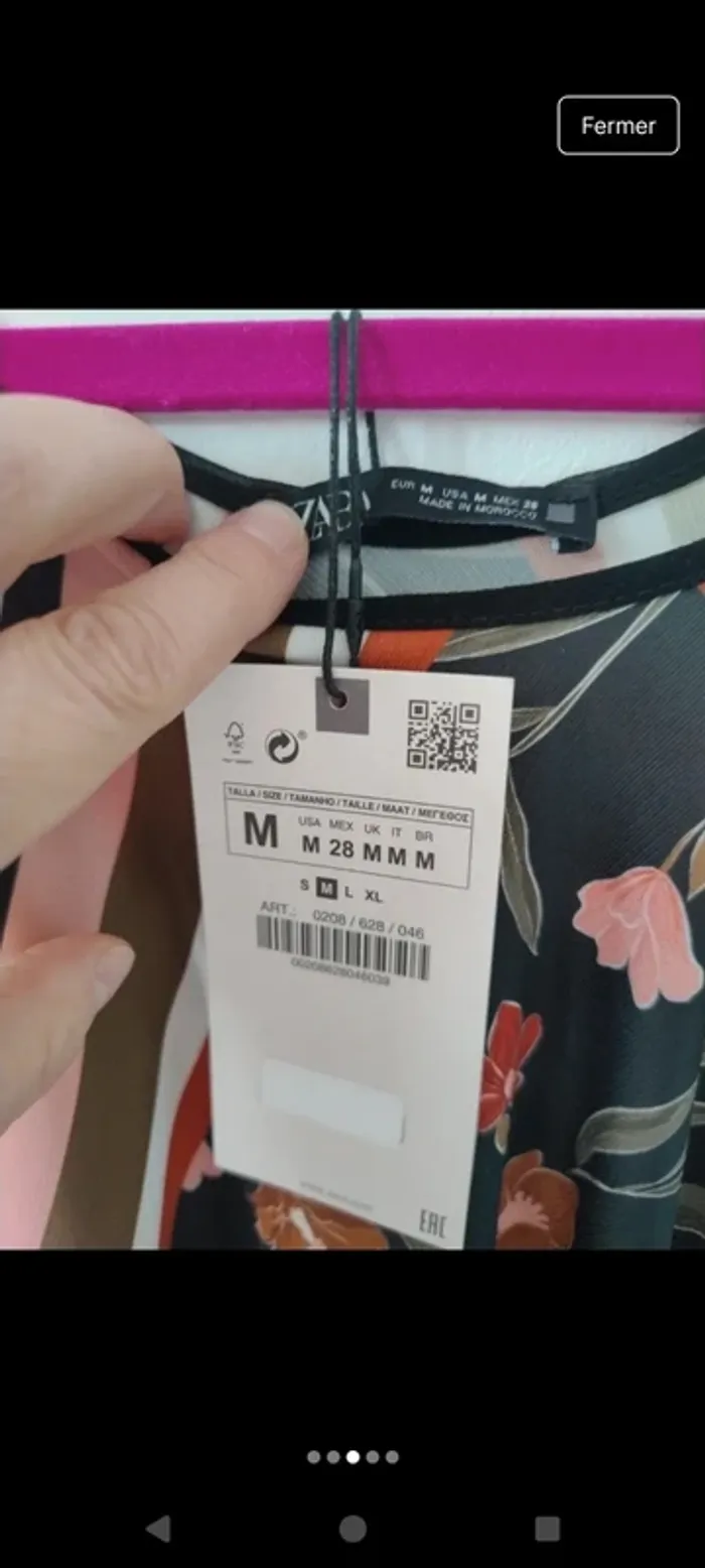 Très beau top Zara - photo numéro 3