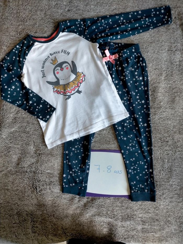 Pyjama fin 8 ans