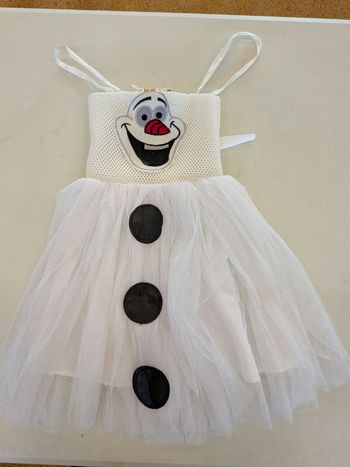 Déguisement Robe Olaf reine des neiges