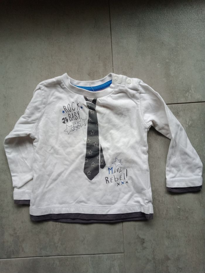 T shirt manches longues 12 mois