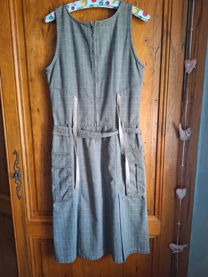 Robe chasuble à carreaux marque Cheyenne - photo numéro 7