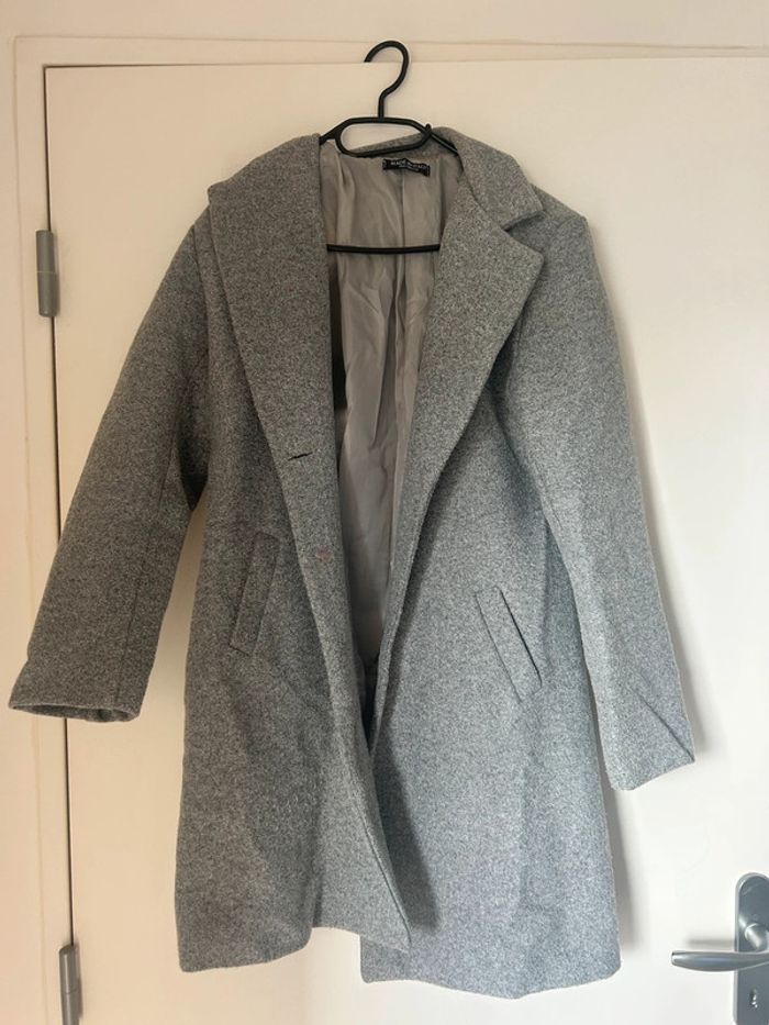 Manteau gris taille S