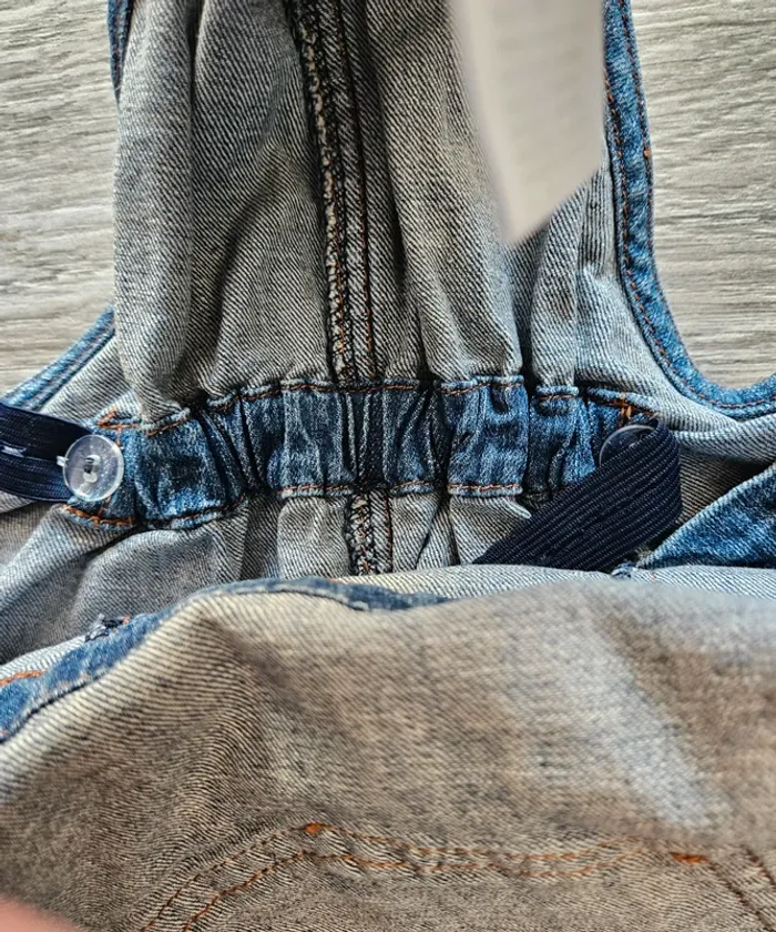 Robe en jean de grossesse t38 - photo numéro 5