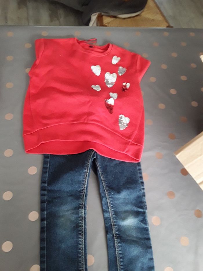 Ensemble pull et jeans