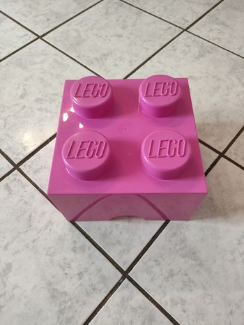Boîte rangement lego