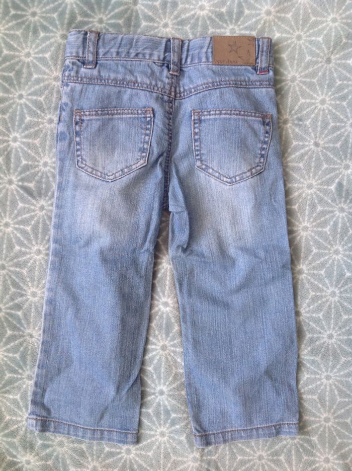 Jeans bleu clair Bout'chou -18 mois - photo numéro 4