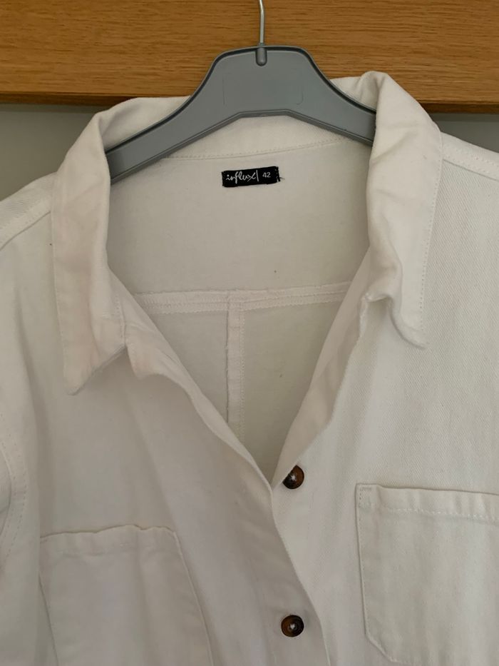 Veste Jean blanche - photo numéro 5