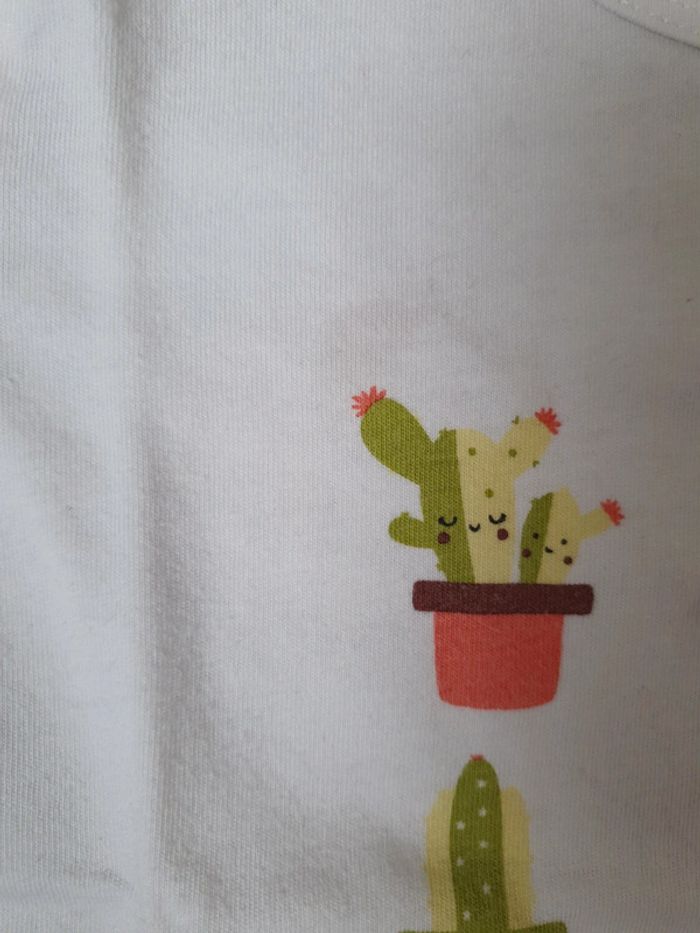 Lot 4 t-shirts bébé fille 12-24 mois lupilu - photo numéro 10