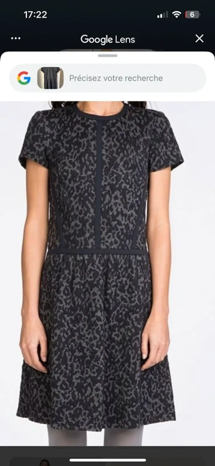 Magnifique robe imprimée comptoir des cotonniers taille 42