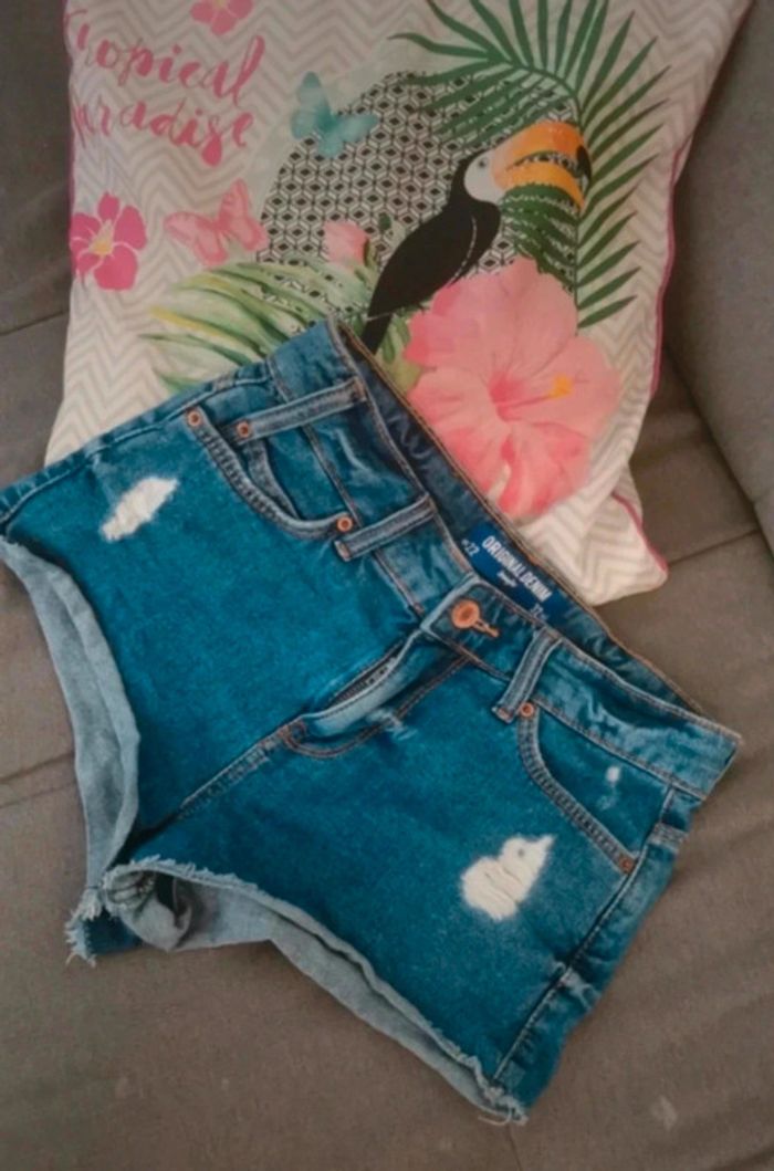 Short en jean 32