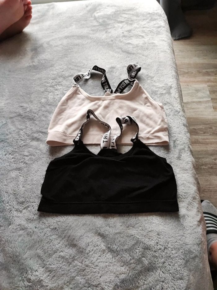 Lot de 2 brassières femme