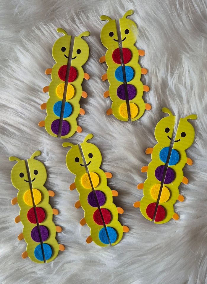 Jeu des chenilles à pastilles