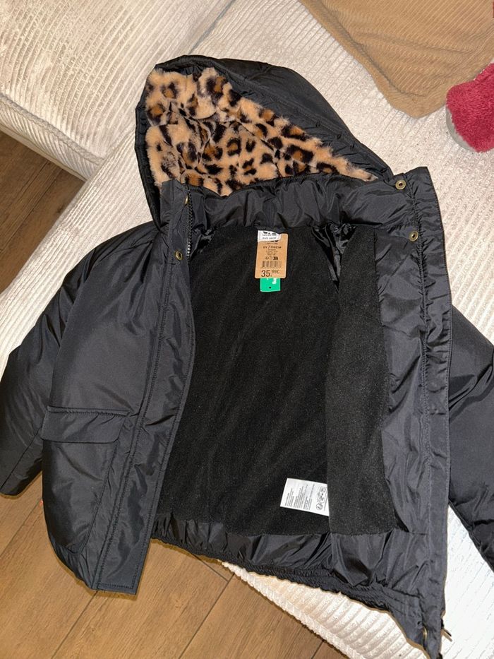 Doudoune 6 ans tape à l œil intérieur fourre