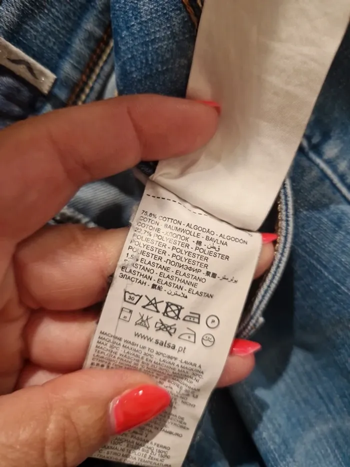 Joli jean Salsa taille 40 - photo numéro 7