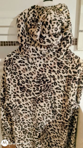 robe de chambre léopard