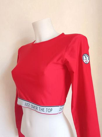 Haut Crop top sport Jott manche longue t.S