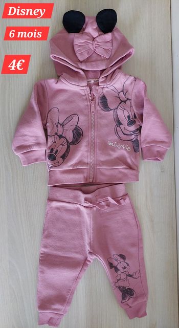 Jogging Minnie fille 3/6mois 