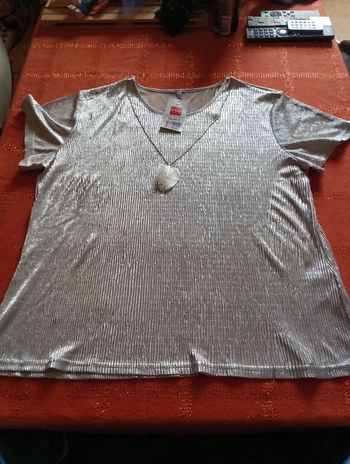 Tee shirt haut tunique femme PLUS neuf