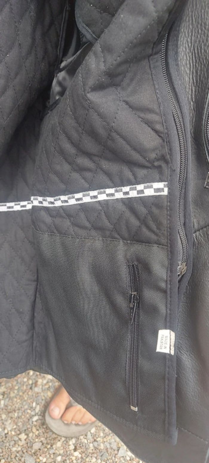 Blouson Manteau de moto cuir - photo numéro 12