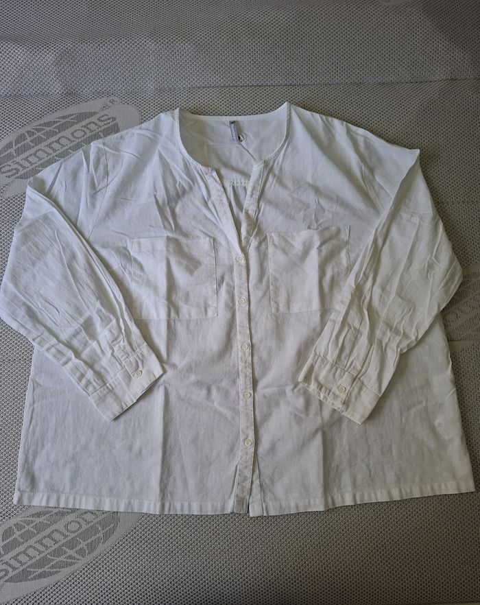 Blouse blanche Blancheporte Taille 54 - photo numéro 3