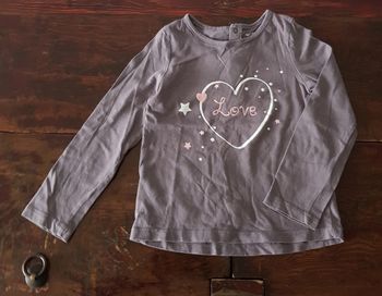 T-shirt fille 36 mois