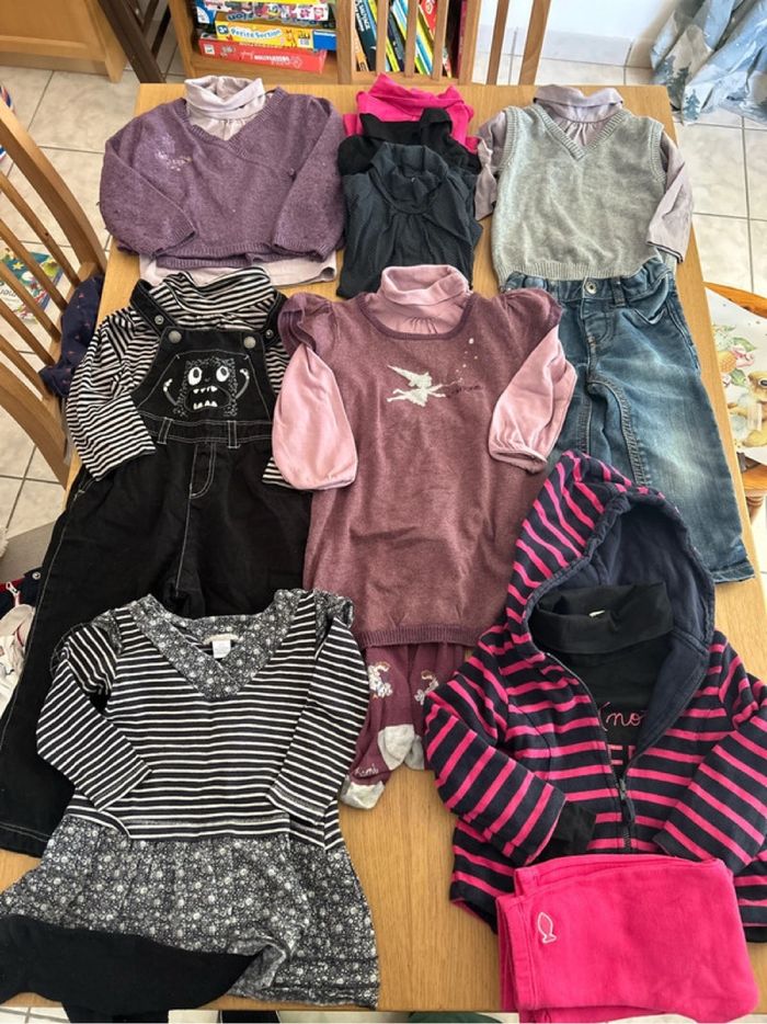 Vêtements filles 24 mois