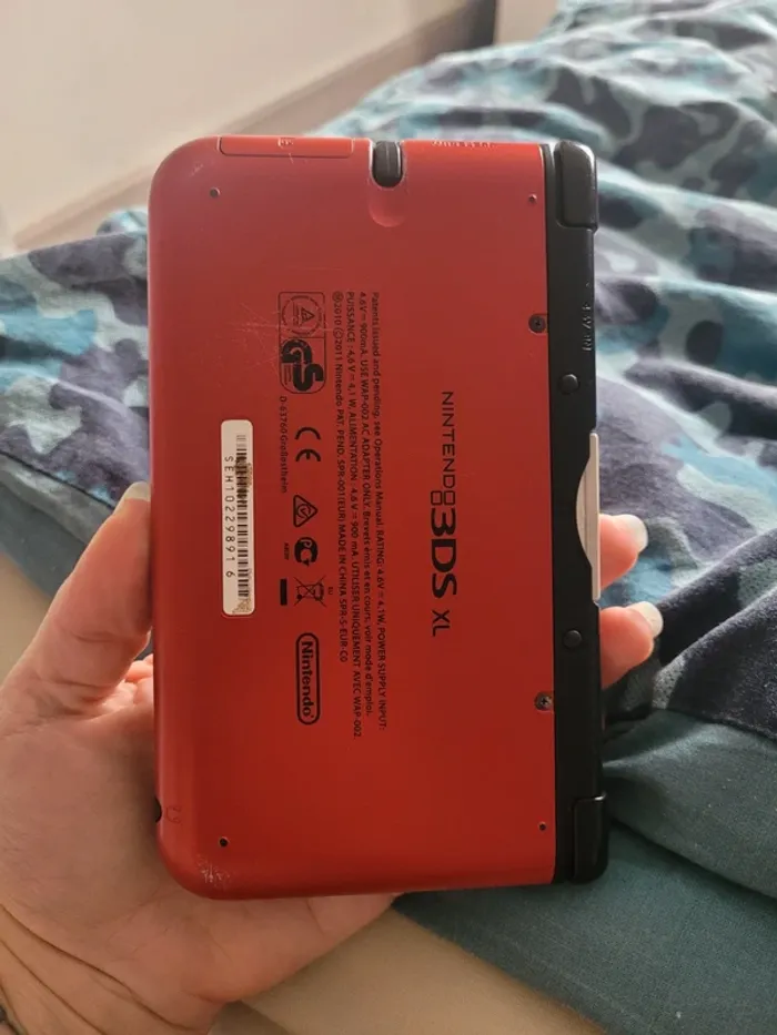 Nintendo 3ds xl rouge et noir - photo numéro 6